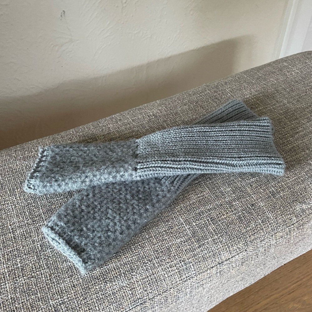 Anthropologie Cashmere Blend Fingerless Gloves